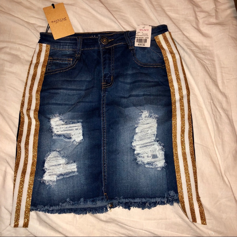 Jean Skirt